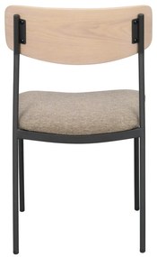 Sedie da pranzo in colore beige-naturale in set da 2 Maymont - Rowico