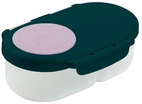 Box porta merenda piccolo – indaco/rosa
