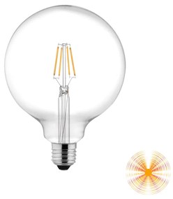 Vivida bulbs lampadina trasparente e27 4w 3000k 450 lm (360°)125x175mm