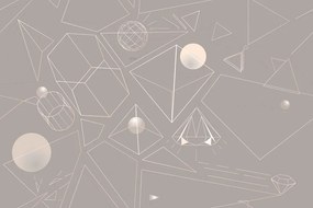 Carta da parati – Geometria astratta