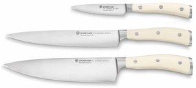 Wüsthof - Set di coltelli da cucina CLASSIC IKON 3 pezzi cremoso