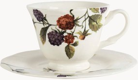 Set di 2 tazze con piattino Meredith