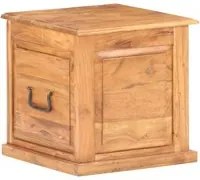 Baule 40x40x40 cm in Legno Massello di Acacia 289649