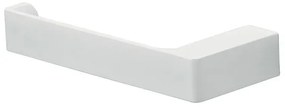 Portarotolo a muro bianco opaco Gedy serie Pirenei in ottone