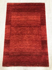 Loribaft Tappeto 120x80 Rosso (Iran) Annodato A Mano