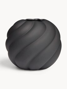 Vaso in ceramica dipinto a mano Twist Ball, alt. 20 cm