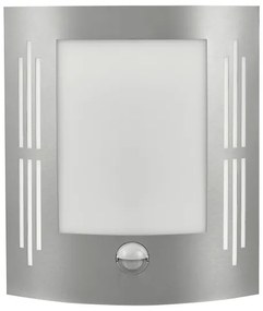 EGLO 88144 - Applique da esterno con sensore CITY 1xE27/15W