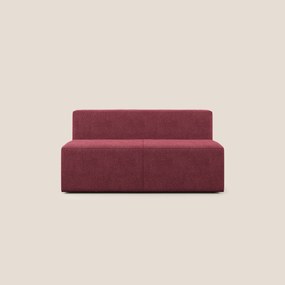 Nettuno modulo centrale maxi in morbido tessuto bouclè T07 rosso