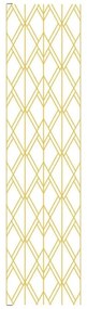 Pannello mdf decoro geometrie Gatsby oro L 240 x H 60 cm Sp 19 mm multicolore