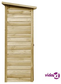 vidaXL Capanno Attrezzi da Giardino in Pino Impregnato 88x76x175 cm