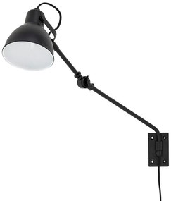 Lampada da parete nera Jili - Bloomingville