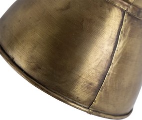 Faretto da soffitto smart bronzo con legno 18 cm incl. WiFi A60 - Mangoes