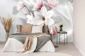 Carta da parati – Magnolia Bianca