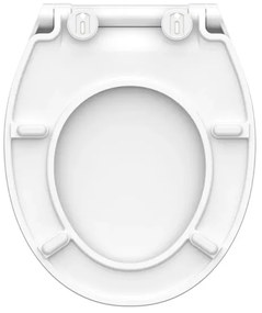 Schütte 82700 - Sedile WC SLIM WHITE SoftClose in duroplastica