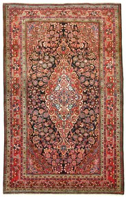 Sarouk Tappeto persiano 200 x 130 Nero (Iran) Annodato A Mano