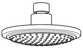 GROHE 28233000 - Soffione doccia EUPHORIA COSMOPOLITAN 160 cromo lucido