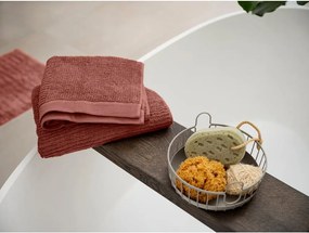 Tappetino per il bagno rosso 50x80 cm Tiles – Zone