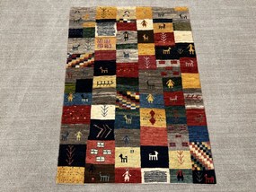Gabbeh Tappeto persiano 100 x 140 (Iran) Annodato A Mano