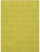 Arte International Carta da parati Dots - 31020 - Olive Green