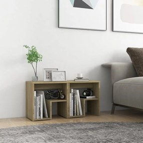 Comodini 2 Pz Rovere Sonoma 40x30x40 Cm İn Legno Multistrato /