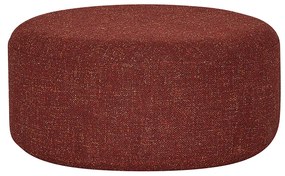 Hübsch - Marshmellow Pouf Large Rosso Hübsch