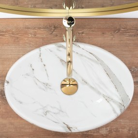 Lavabo da appoggio Rea Linda Lava