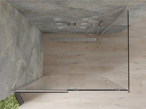 Mexen Omega cabina doccia scorrevole 100 x 80 cm, trasparente, cromo - 825-100-080-01-00