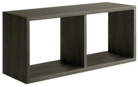 Mensola a muro Morg SPACEO rettangolare in mdf L 70 x H 35 x P 23.7 cm rovere scuro