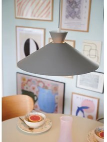 Nordlux - Lampadario a sospensione con filo DIAL 1xE27/40W/230V diametro 45 cm grigio