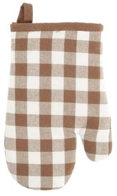 Guanto da forno in cotone Gingham – Tiseco Home Studio