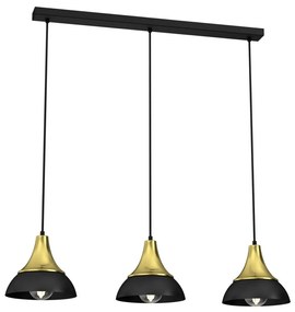 Lampadario a sospensione con filo NERGIS 3xE27/60W/230V