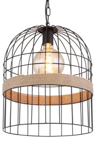 Globo 15677H1 - Lampadario su catena HALIA 1xE27/60W/230V