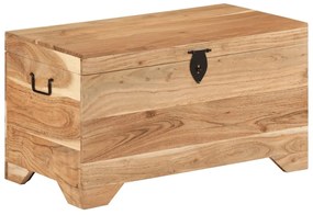 Cassapanca İn Legno Massello Di Acacia /