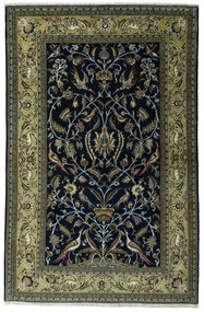 Ghom Tappeto persiano 220 x 140 Blu (Iran) Annodato A Mano