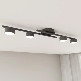 Lampada da soffitto in acciaio FRAGMENT 4 da interno 4xGX53