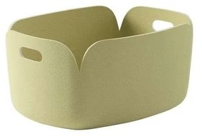 Muuto - Restore Cestino 48x35 Beige Green Muuto