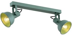 Argon 7174 - Faretto LENORA 2xE14/7W/230V verde