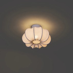 Plafoniera Japandi bianca 27cm - Plu Asyesha