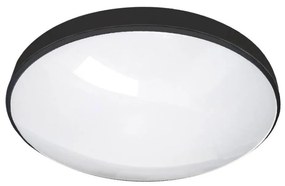 Plafoniera LED da bagno CIRCLE LED/12W/230V 4000K diametro 25 cm IP44 nero