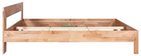 Giroletto in legno massello di rovere 160x200 cm