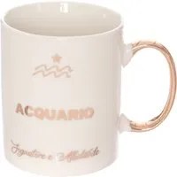 Tazza zodiaco Acquario In porcellana bone china