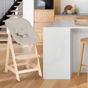 Seggiolone beige/di colore naturale Born Up 2in1 Luxe – Roba