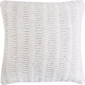 SIGRID - cuscino in lana avorio con decoro 45 x 45