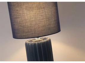 Searchlight EU22353AZ - GROOVE lampada da tavolo 1xE14/60W/230V blu