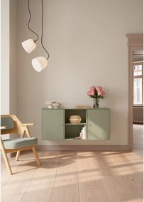 Cassettiera color kaki da appendere 133x61x42 cm Mistral – Hammel Furniture