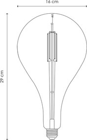 Lampadina LED dimmerabile VINTAGE EDISON E27/4W/230V 2700K CRI 90