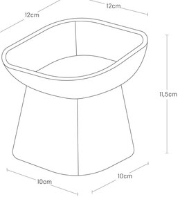 Ciotola in ceramica per animali domestici Tower - YAMAZAKI