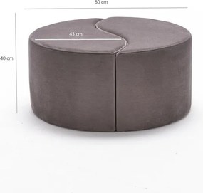 Sgabello grigio Alis - Artie