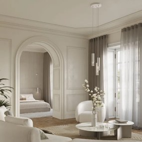 Sollux SL.1695 - Applique LIRO 1xGU10/10W/230V bianco