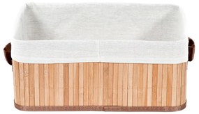 Cesto portaoggetti in bambù marrone Carossa - Compactor